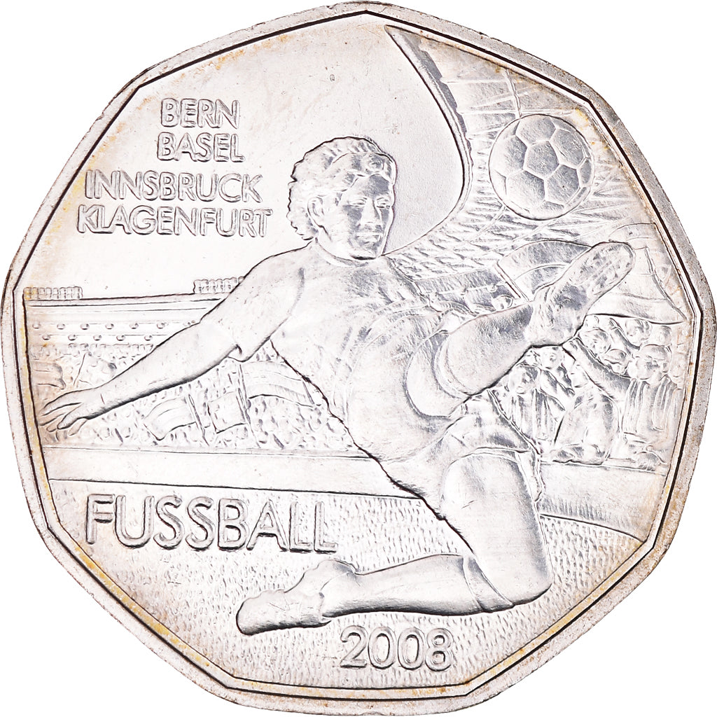 Austria, 5 Euro, 2008, Vienna, MS(64), Silver, KM:3164