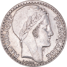 Moneta, Francia, Turin, 20 Francs, 1933, Paris, BB, Argento, KM:879