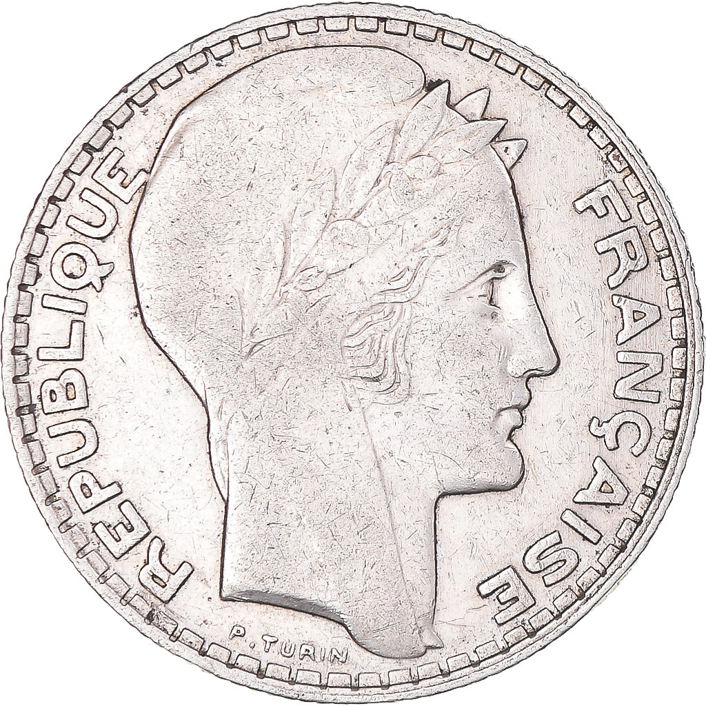 Coin, France, Turin, 10 Francs, 1930, Paris, VF(30-35), Silver, KM:878