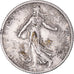 Coin, France, Semeuse, Franc, 1916, Paris, EF(40-45), Silver, KM:844.1
