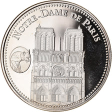 France, Medal, Cathédrale Notre-Dame de Paris, MS(65-70), Copper-nickel