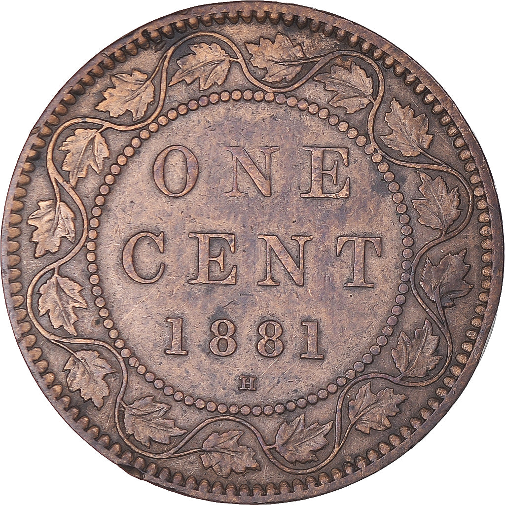 Moneta, Canada, Victoria, Cent, 1881, Royal Canadian Mint, SPL-, Bronzo, KM:7
