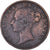 Moeda, Grã-Bretanha, Victoria, 1/2 Penny, 1853, VF(20-25), Cobre, KM:726