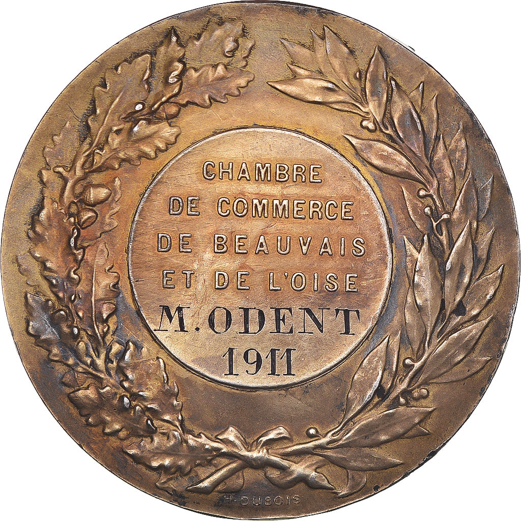 France, Medal, Chambre de Commerce de Beauvais et de l'Oise, Dupuis.D