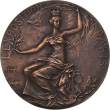 France, Medal, Exposition de Paris, Sciences & Technologies, 1900, Lemaire