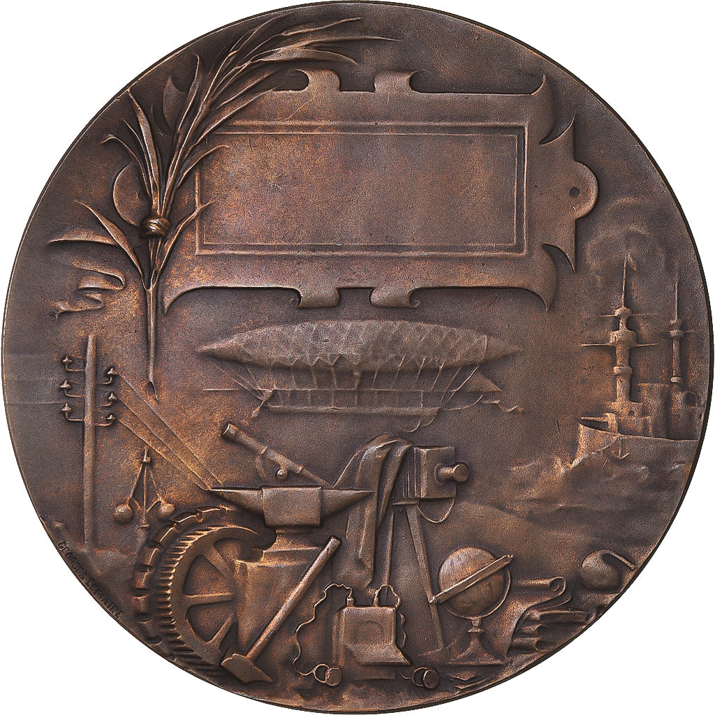 France, Medal, Exposition de Paris, Sciences & Technologies, 1900, Lemaire