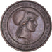France, Medal, Société d'Emulation, Commerce et Industrie, Seine Inf., 1855