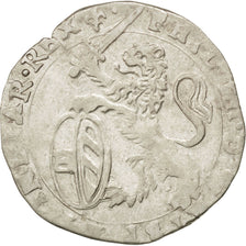 SPANISH NETHERLANDS, Escalin, 1623, Bruges, KM #31, EF(40-45), Silver, 4.99