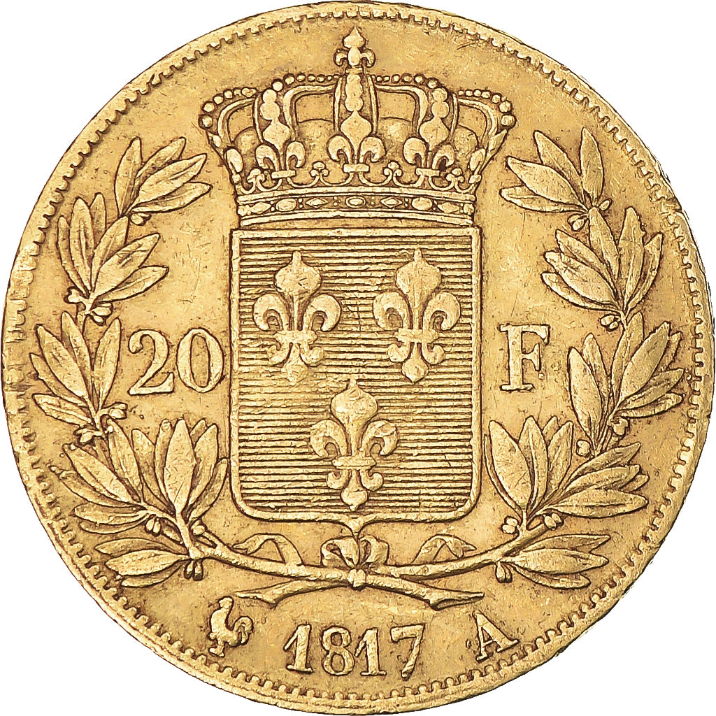 Münze, Frankreich, Louis XVIII, Louis XVIII, 20 Francs, 1817, Paris, SS, Gold