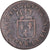 Moneda, Francia, Louis XVI, Sol ou sou, Sol, 1784, Orléans, BC+, Cobre