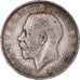 Coin, Great Britain, George V, Florin, Two Shillings, 1914, EF(40-45), Silver