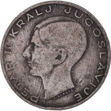 Coin, Yugoslavia, Petar II, 20 Dinara, 1938, VF(30-35), Silver, KM:23