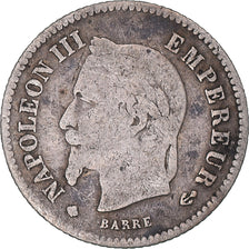Coin, France, Napoleon III, Napoléon III, 20 Centimes, 1867, Strasbourg