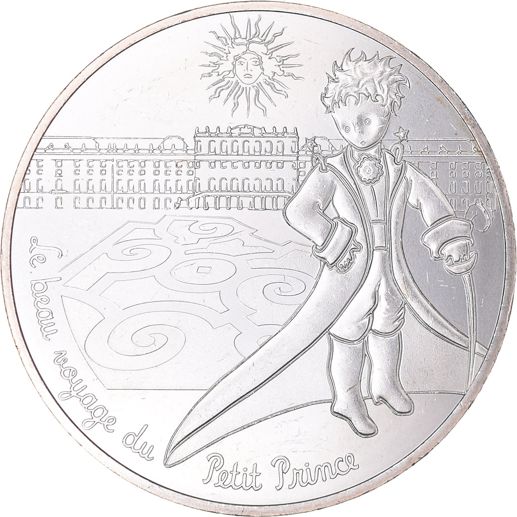Francja, Monnaie de Paris, 10 Euro, Le Petit Prince (au château de Versailles)