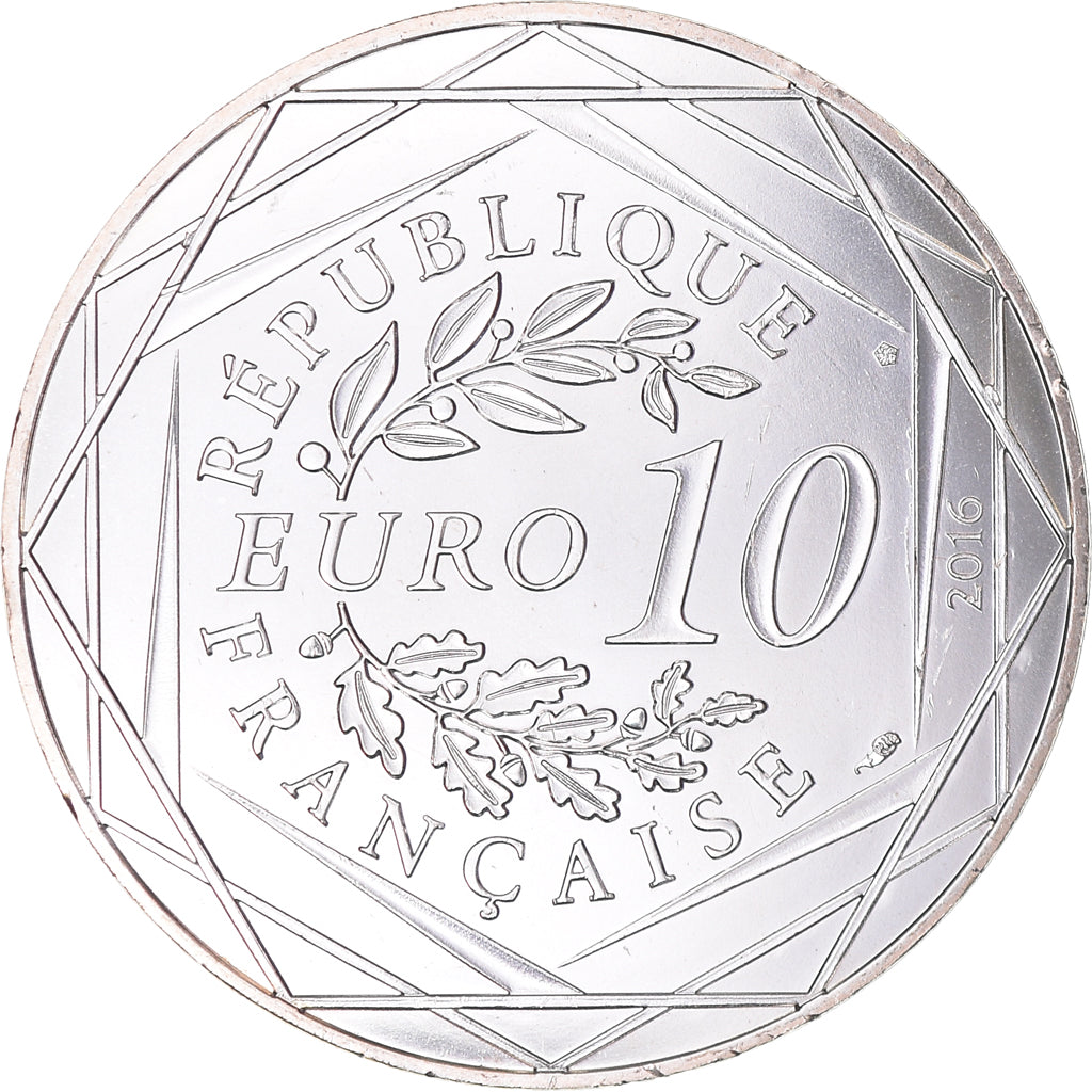 Francia, Monnaie de Paris, 10 Euro, Le Petit Prince (au marché de Noël), 2016