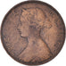 Coin, NEWFOUNDLAND, Large Cent, 1880, VF(30-35), Bronze, KM:1