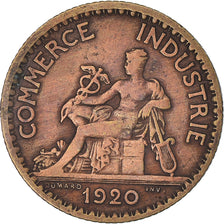Coin, France, Chambre de commerce, Franc, 1920, Paris, VF(20-25)