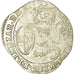 Coin, Spanish Netherlands, BRABANT, Escalin, 1650, Brabant, AU(50-53), Silver