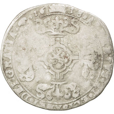 SPANISH NETHERLANDS, 3 Patards, 1618, Brabant, KM #45.3, VF(30-35), Silver, 2.23