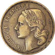 Moeda, França, Guiraud, 50 Francs, 1952, Paris, AU(50-53), Alumínio-Bronze