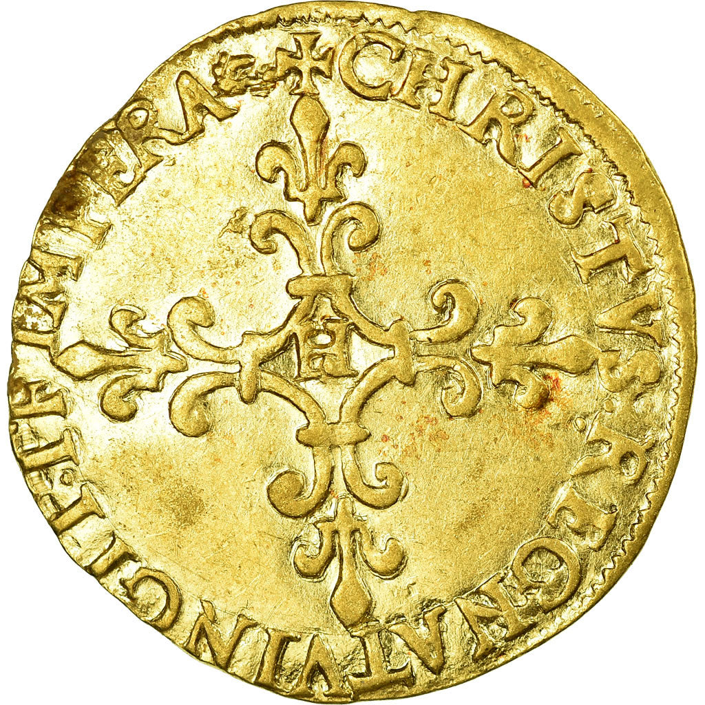 Münze, Frankreich, Ecu d'or, 1565, La Rochelle, SS+, Gold, Sombart:4904