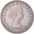 Moeda, Grã-Bretanha, Elizabeth II, 1/2 Crown, 1958, EF(40-45), Cobre-níquel