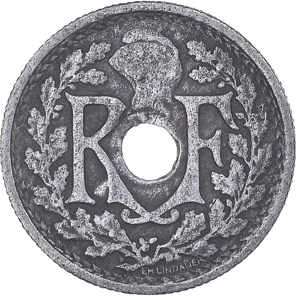 Coin, France, Lindauer, 10 Centimes, 1946, Beaumont - Le Roger, VF(30-35), Zinc