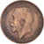 Moneta, Wielka Brytania, George V, Farthing, 1912, AU(50-53), Brązowy, KM:808.1