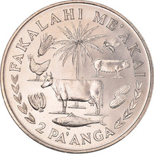 Moeda, Tonga, King Taufa'ahau Tupou IV, 2 Pa'anga, 1975, Royal Australian Mint
