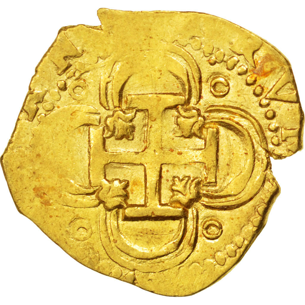 Spain, 2 Escudos, Sevilla, AU(50-53), Gold, 6.82