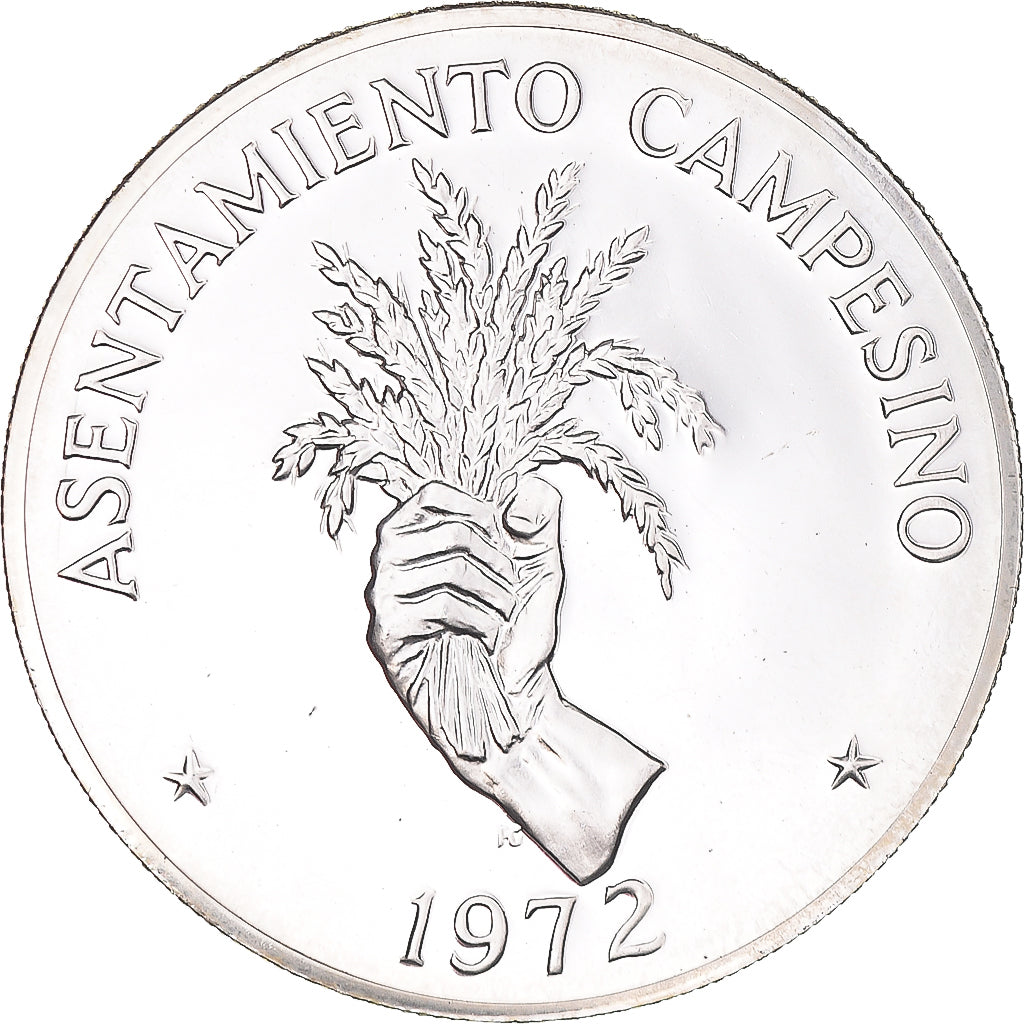 Monnaie, Panama, 5 Balboas, 1972, SUP+, Argent, KM:30