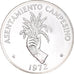 Monnaie, Panama, 5 Balboas, 1972, SUP+, Argent, KM:30