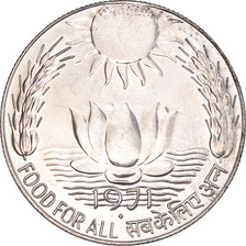 Coin, INDIA-REPUBLIC, 10 Rupees, 1971, Bombay, MS(60-62), Silver, KM:186