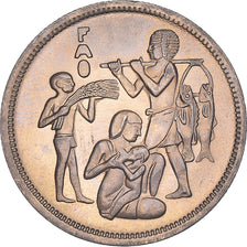 Moneda, Egipto, 10 Piastres, 1975, SC, Cobre - níquel, KM:448