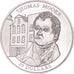 Münze, Liberia, 20 Dollars, 2003, Thomas Moore, UNZ, Silber