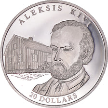 Munten, Liberia, 20 Dollars, 2003, A. Kivi, UNC-, Zilver