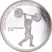 Münze, CONGO, DEMOCRATIC REPUBLIC, 10 Francs, 2000, UNZ, Silber, KM:47