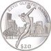 Coin, Liberia, Olympic Games, 20 Dollars, 2000, Volleyball, MS(63), Silver