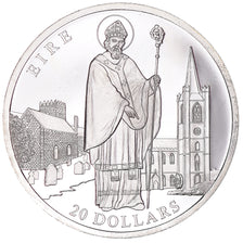 Münze, Liberia, 20 Dollars, 2001, Ireland, UNZ, Silber