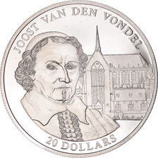 Münze, Liberia, 20 Dollars, 2003, J. Van Den Vondel, UNZ, Silber