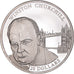 Coin, Liberia, 20 Dollars, 2002, Winston Churchill, MS(63), Silver