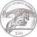 Münze, Liberia, Equestrian, 20 Dollars, 2000, UNZ, Silber, KM:487