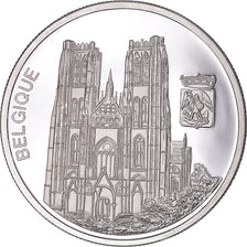 France, 10 Euro, Europa, 1996, Belgium, MS(63), Silver