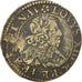 FRANCE, Double Lorrain, 1638, Stenay, KM #91, VF(30-35), Copper, CGKL #544, 1.81
