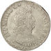 FRANCE, Écu aux 8 L 2e type, ECU, 1704, Bordeaux, KM #360.11, AU(50-53), Silver,