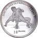 Coin, CONGO, DEMOCRATIC REPUBLIC, 10 Francs, 2000, Wrestler, MS(63), Silver