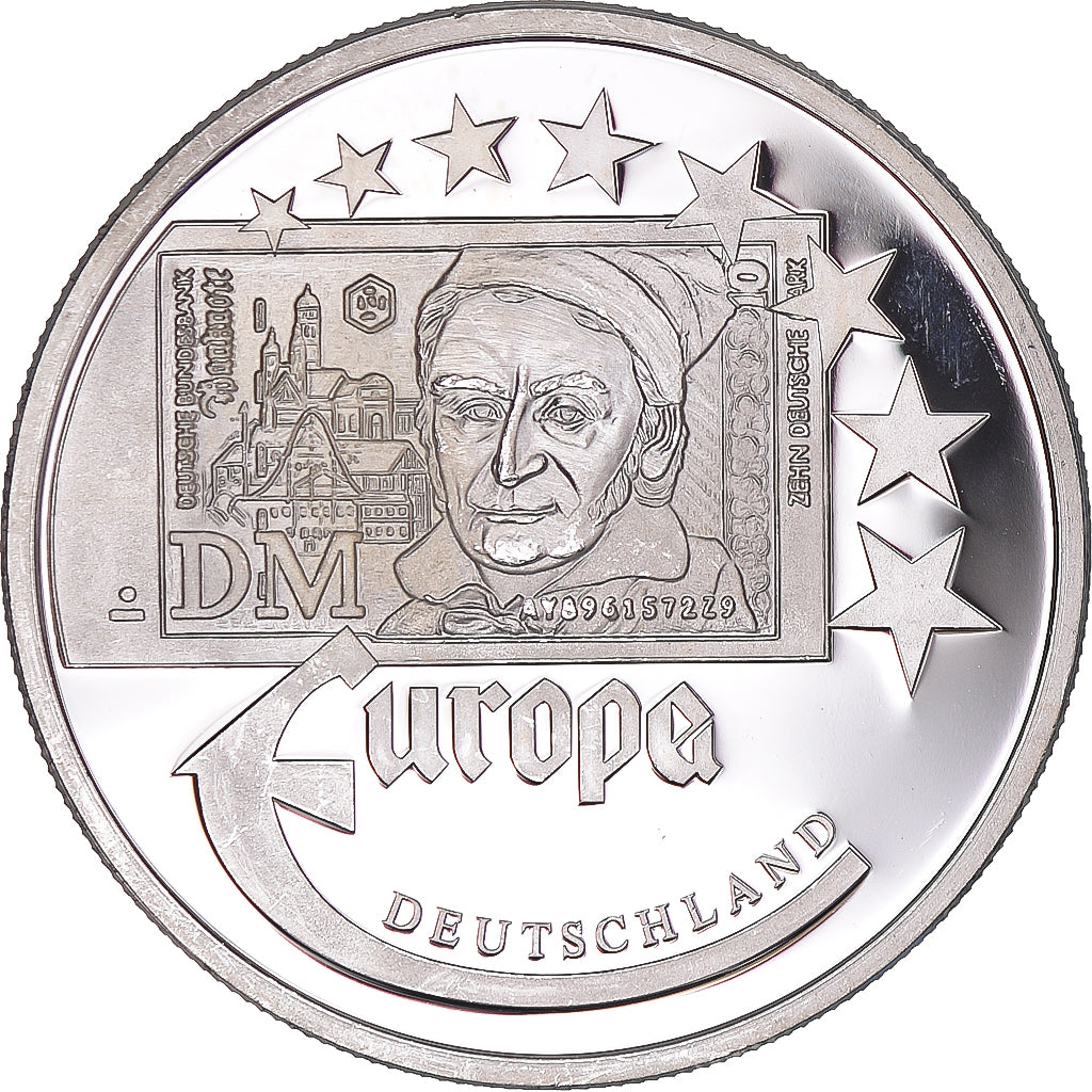 France, Medal, Europa, 1997, Germany, MS(63), Silver