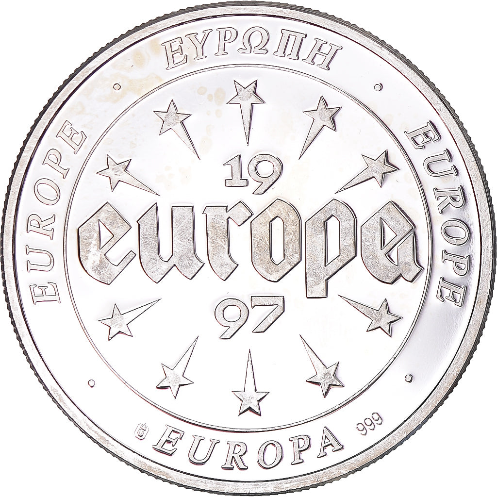 France, Medal, Europa, 1997, Germany, MS(63), Silver