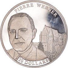 Coin, Liberia, 20 Dollars, 2002, P. Werner, MS(63), Silver