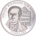 Coin, Liberia, 20 Dollars, 2003, J. Wolfgang Von Goethe, MS(63), Silver